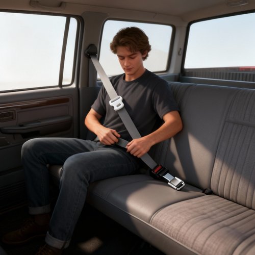 Ford Crew Cab Seat Belts