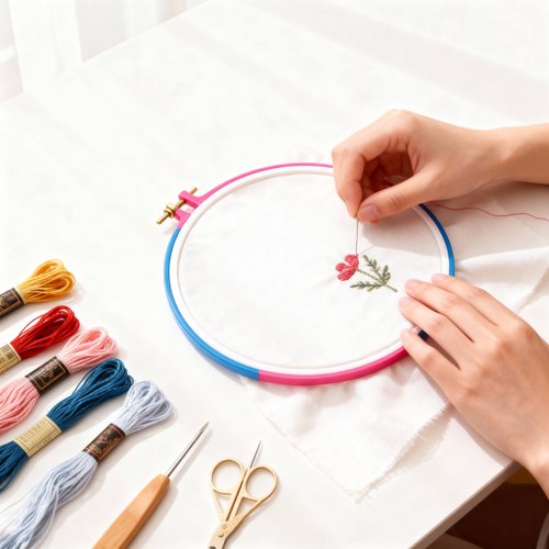 Embroidery Hoop Set