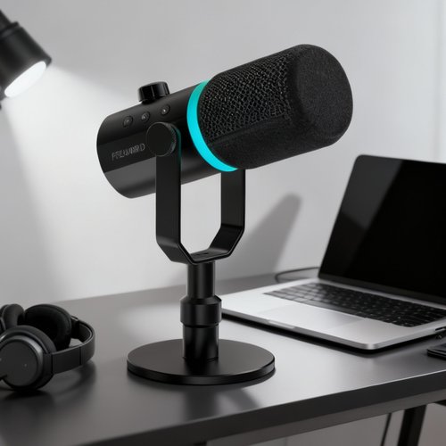Professional streaming microphone