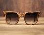 Wooden sunglasses input