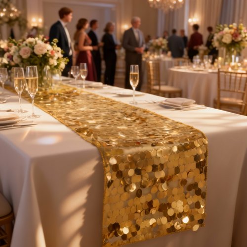 Sequin Table Runner