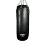 Black punching bag input