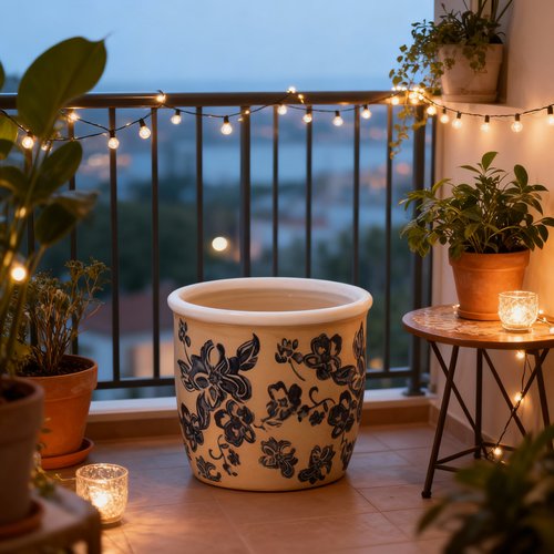 Balcony décor items