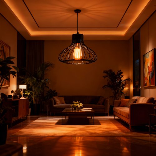 Hanging pendant light