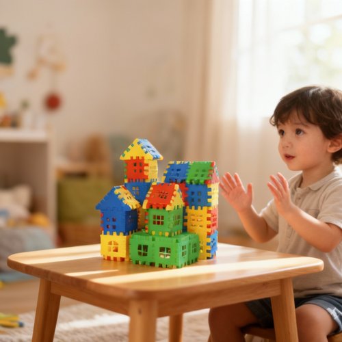 Multicolor Building Blocks
